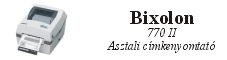 Bixolon SRP770 II asztali c�mkenyomtat�