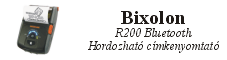 Bixolon R200 bluetooth hordozhat� c�mkenyomtat�
