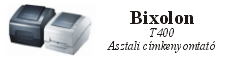 Bixolon T400 asztali c�mkenyomtat�