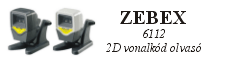 Zebex 6112 2D vonalk�d olvas�