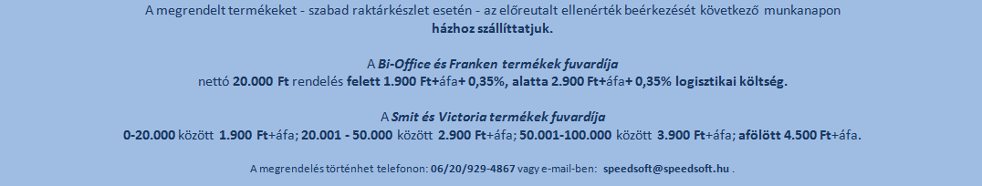 SPEED Computer KFT - Kiszállítási információk